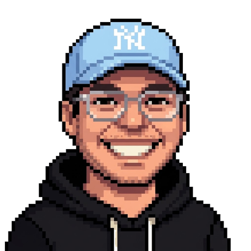 Maiine, pixel-art portrait